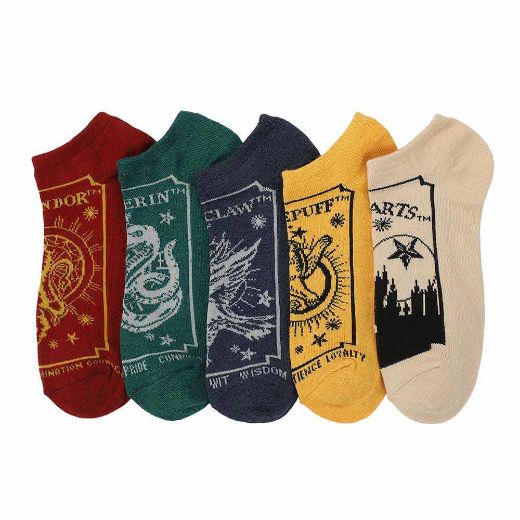 Picture of Harry Potter Celestial 5 Pair Ankle Socks