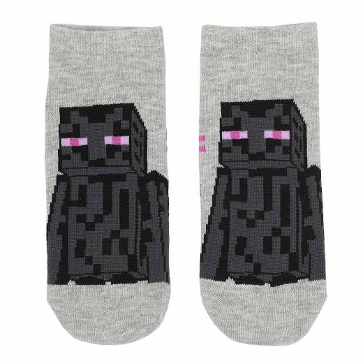 Picture of Minecraft Characters 5 Pair Ankle Socks