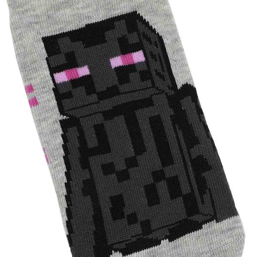 Picture of Minecraft Characters 5 Pair Ankle Socks