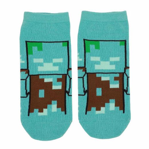Picture of Minecraft Characters 5 Pair Ankle Socks