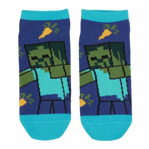 Picture of Minecraft Characters 5 Pair Ankle Socks