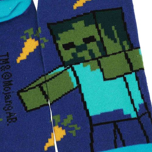 Picture of Minecraft Characters 5 Pair Ankle Socks