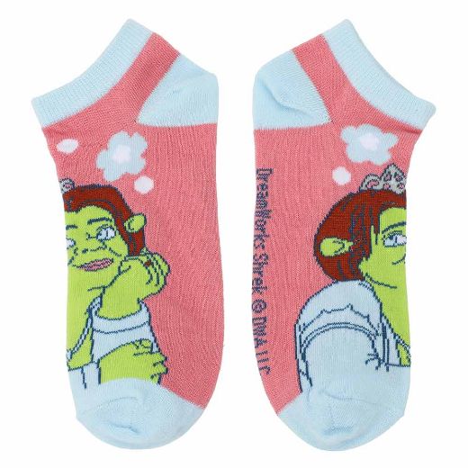 Picture of Dreamworks Shrek Mixed Character 5 Pair Ankle Socks