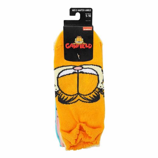 Picture of Garfield & Odie 5 Pair Ankle Socks