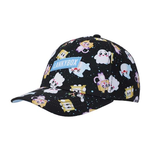 Picture of LankyBox  AOP Youth Curved Bill Snapback