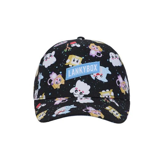 Picture of LankyBox  AOP Youth Curved Bill Snapback