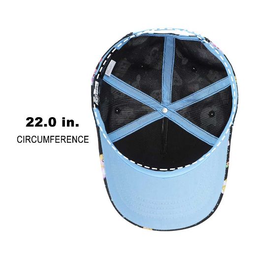 Picture of LankyBox  AOP Youth Curved Bill Snapback