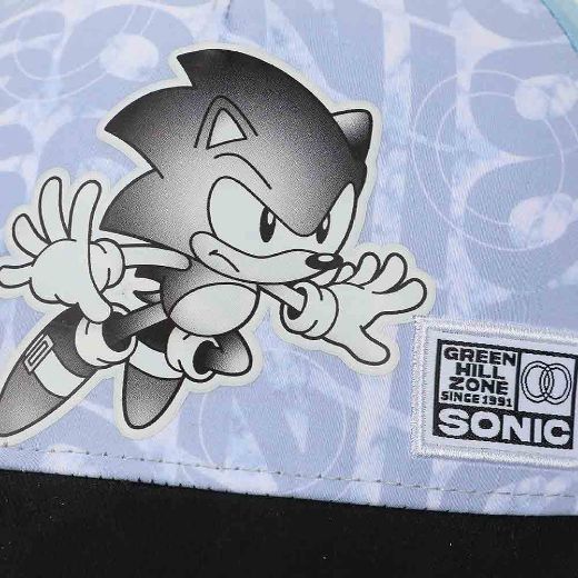 Picture of Sonic the Hedgehog Tie Dye Youth Curved Bill Snapback