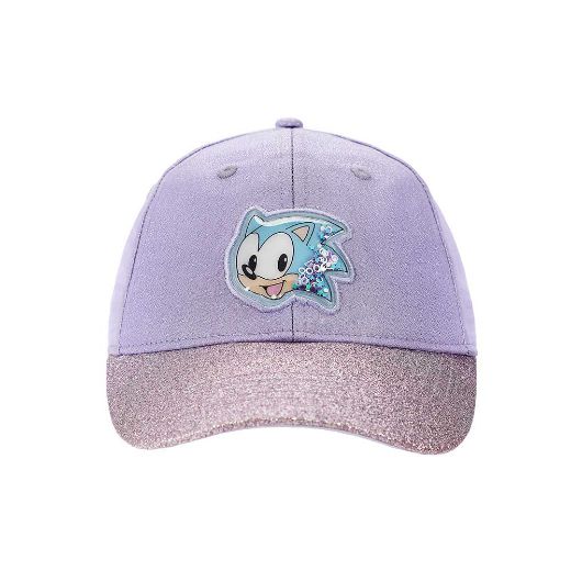 Picture of Sonic the Hedgehog Glitter Youth Curved Bill Snapback