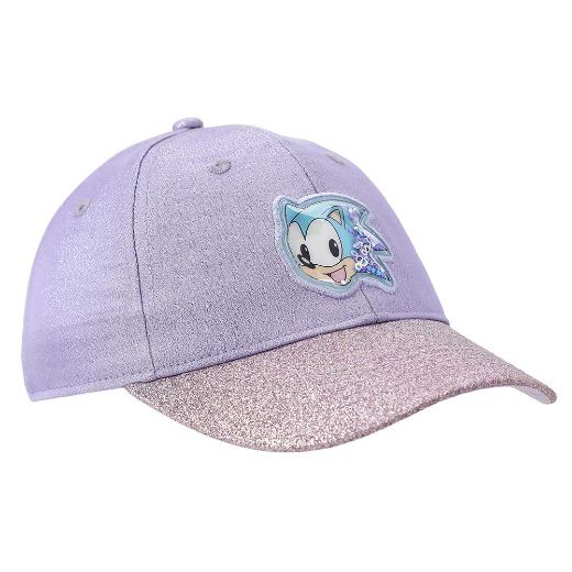 Picture of Sonic the Hedgehog Glitter Youth Curved Bill Snapback