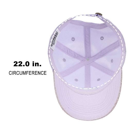 Picture of Sonic the Hedgehog Glitter Youth Curved Bill Snapback