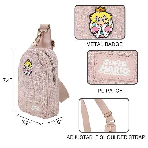 Picture of Super Mario Princess Peach Sling Bag