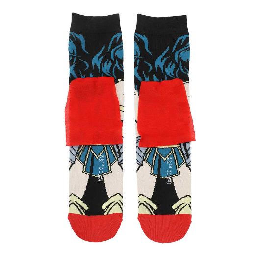 Picture of DC Comics Wonder Woman Cape Animigos 360 Character Crew Socks