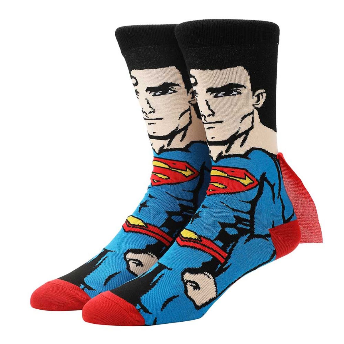 Picture of DC Comics Superman Animigos 360 Character Crew Socks