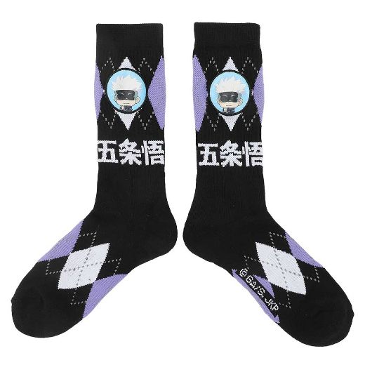 Picture of Jujutsu Kaisen Gojo Patch Crew Socks