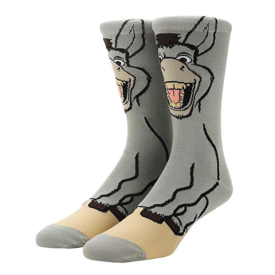 Picture of Dreamworks Donkey Animigos 360 Character Crew Socks