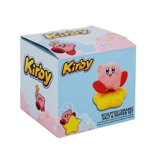 Picture of Kirby Warp Star Magnetic Sculpted Salt & Pepper Set