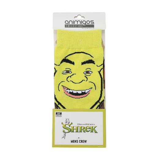 Picture of Dreamworks Shrek Animigos 360 Character Crew Socks