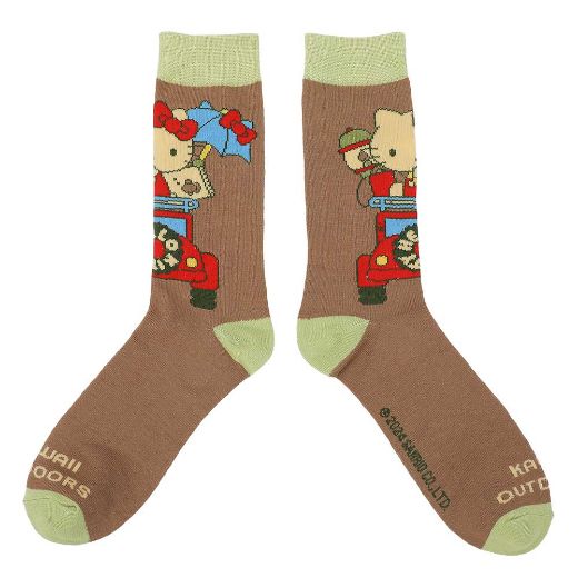 Picture of Hello Kitty Camp Vibes 4 Pair Crew Socks