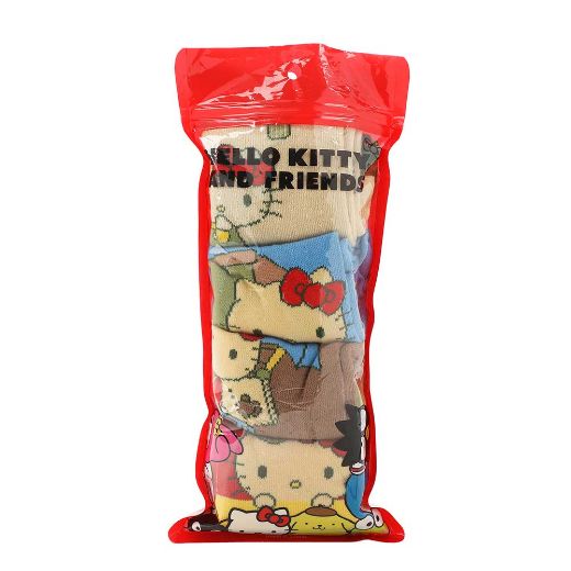 Picture of Hello Kitty Camp Vibes 4 Pair Crew Socks