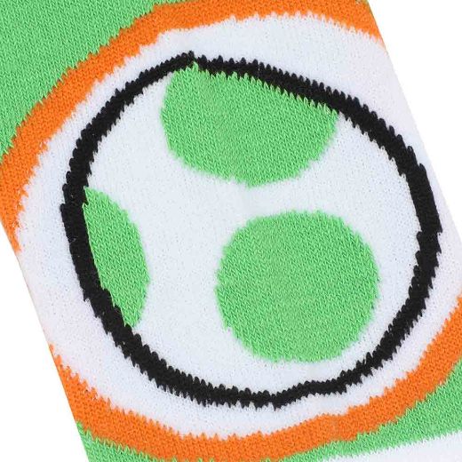 Picture of Super Mario Icons 5 Pair Crew Socks