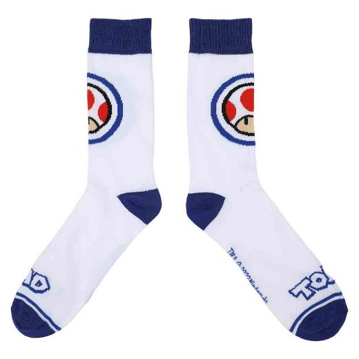 Picture of Super Mario Icons 5 Pair Crew Socks