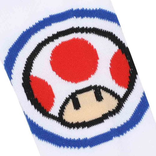 Picture of Super Mario Icons 5 Pair Crew Socks