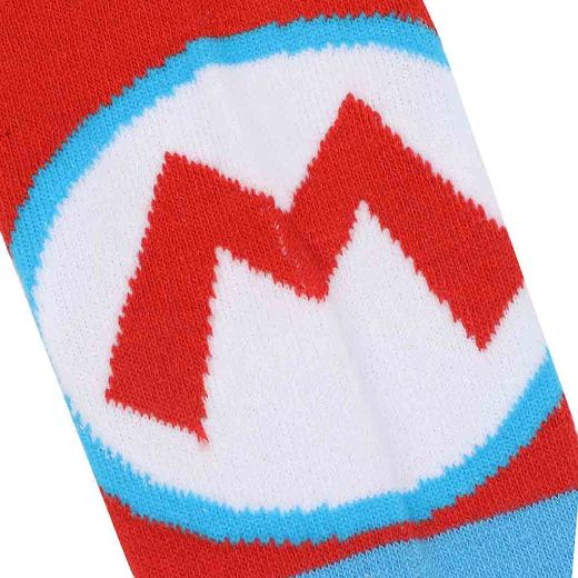 Picture of Super Mario Icons 5 Pair Crew Socks