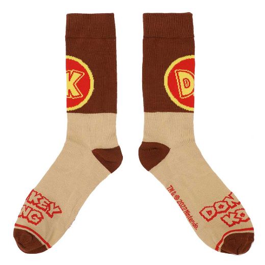 Picture of Super Mario Icons 5 Pair Crew Socks