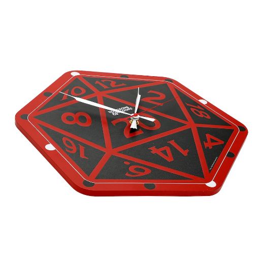 Picture of Dungeons & Dragons Dice Sculpted Wall Clock