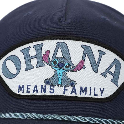 Picture of Disney Stitch Vintage Rope Curved Bill Snapback