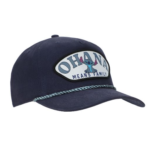 Picture of Disney Stitch Vintage Rope Curved Bill Snapback