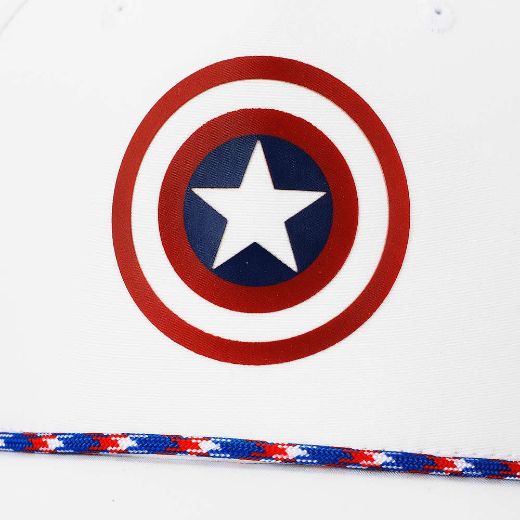 Picture of Marvel Captain America Elite Flex Curved Bill Snapback