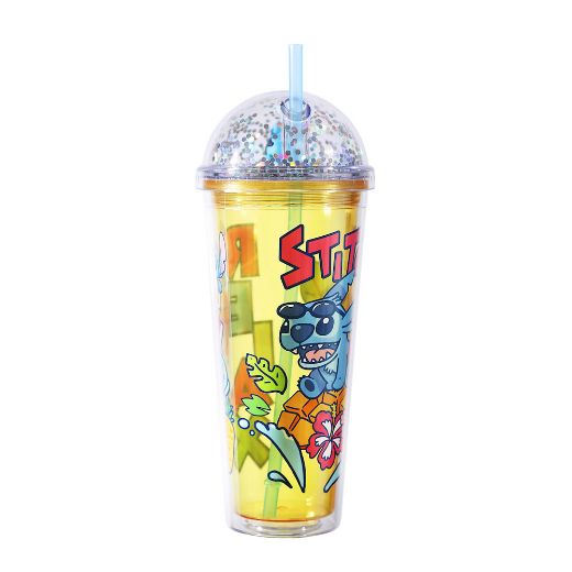 Picture of Disney Stitch Confetti Lid 16 oz. Plastic Tumbler