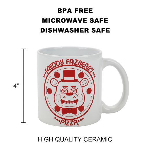 Picture of Five Nights at Freddy's Let's Eat 16 oz. Ceramic Mug