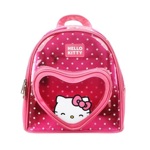 Picture of Hello Kitty Peekaboo Heart Clear Mini Backpack