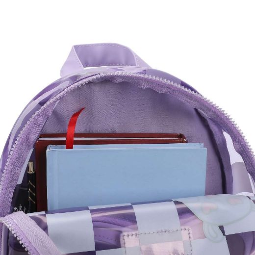 Picture of Kuromi Peekaboo Heart Clear Mini Backpack