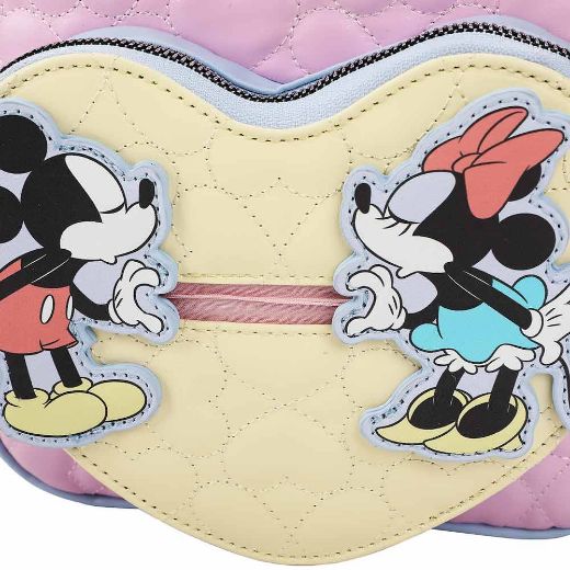 Picture of Disney Mickey & Minnie Interactive Quilted Mini Backpack