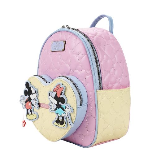 Picture of Disney Mickey & Minnie Interactive Quilted Mini Backpack