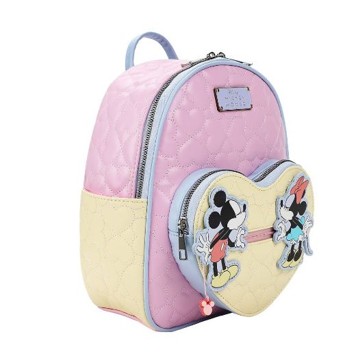 Picture of Disney Mickey & Minnie Interactive Quilted Mini Backpack
