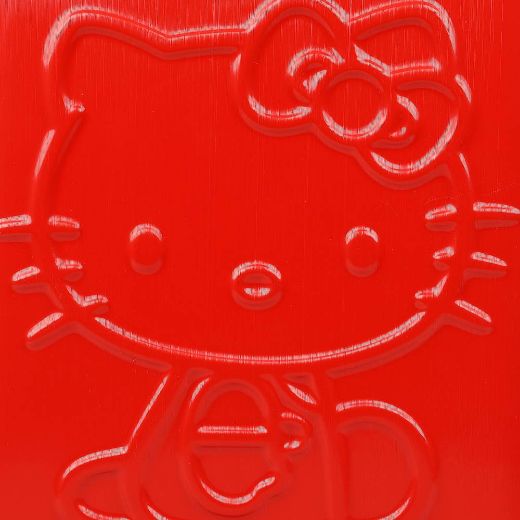 Picture of Hello Kitty Red Embossed 20 in. Rolling Luggage