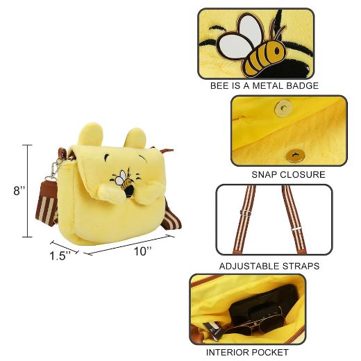 Picture of Disney Winnie The Pooh Plush Crossbody