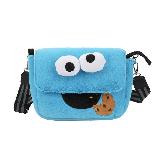 Picture of Sesame Street Cookie Monster Plush Crossbody