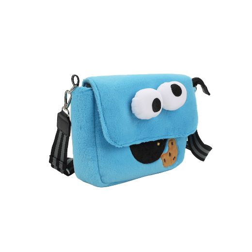 Picture of Sesame Street Cookie Monster Plush Crossbody