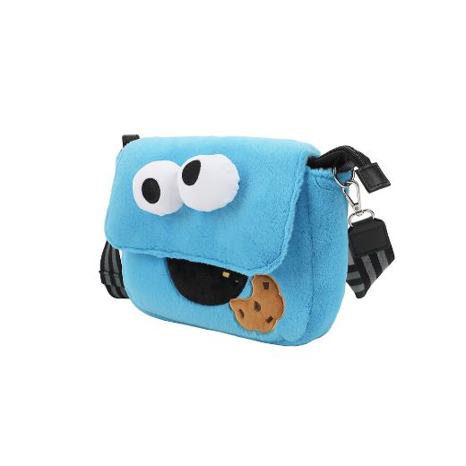 Picture of Sesame Street Cookie Monster Plush Crossbody