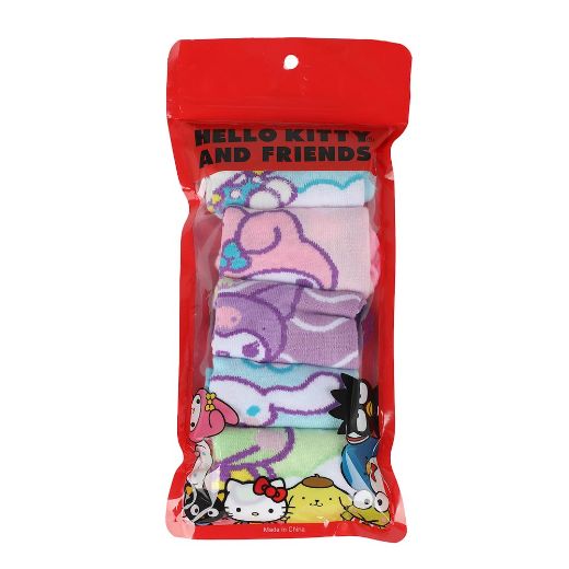 Picture of Hello Kitty & Friends 5 Pair Ankle Socks