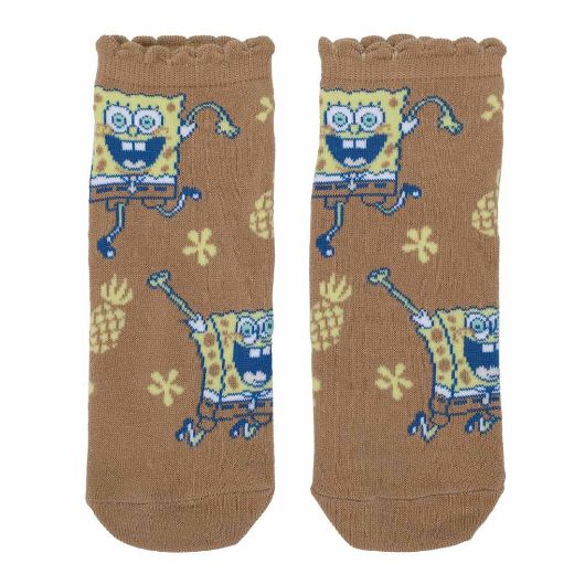 Picture of SpongeBob SquarePants Pastel 5 Pair Ankle Socks
