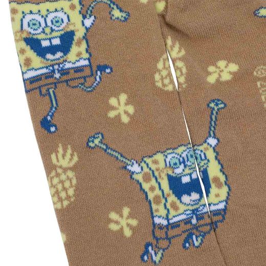 Picture of SpongeBob SquarePants Pastel 5 Pair Ankle Socks