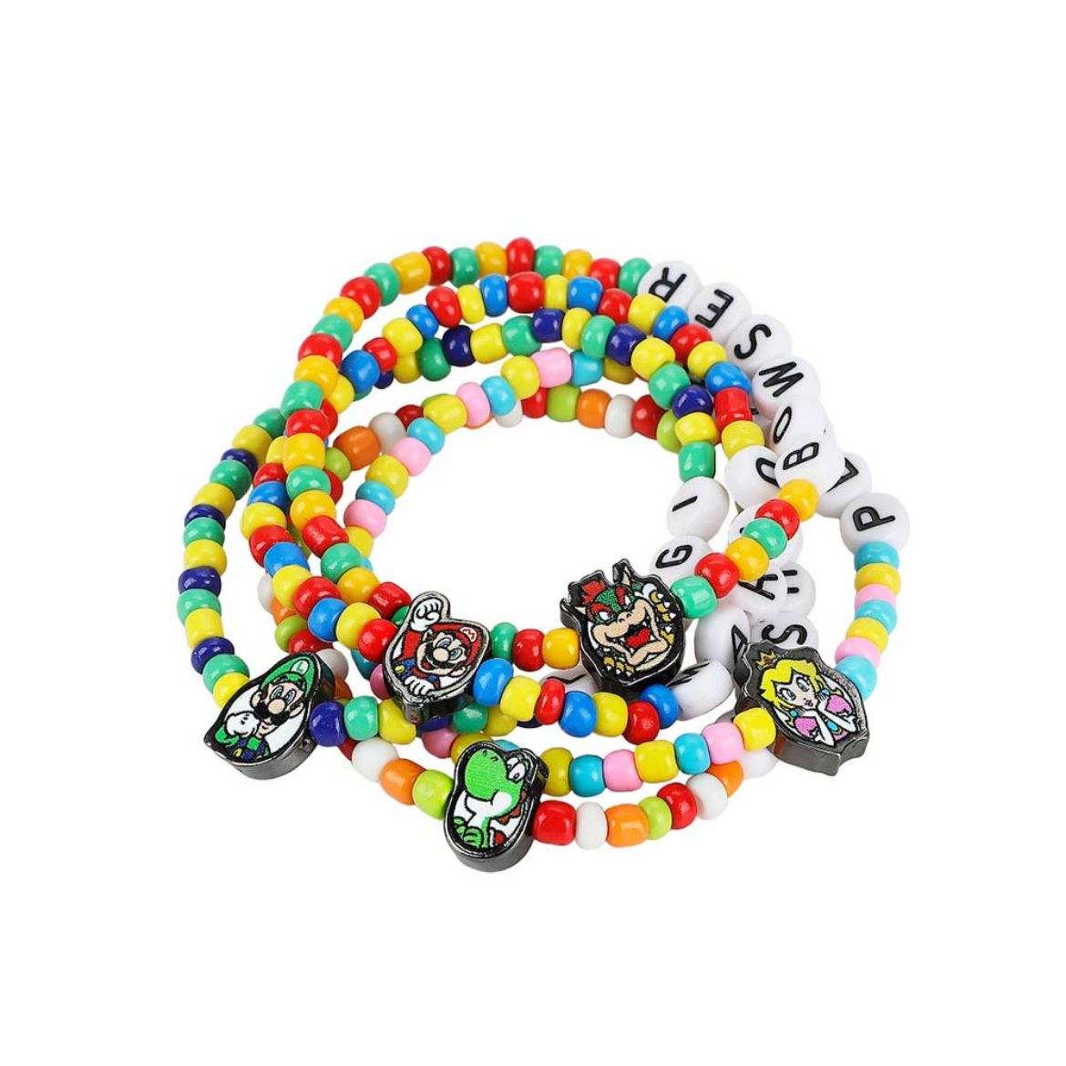 Picture of Super Mario 5 pc Tradesies Bracelet Set