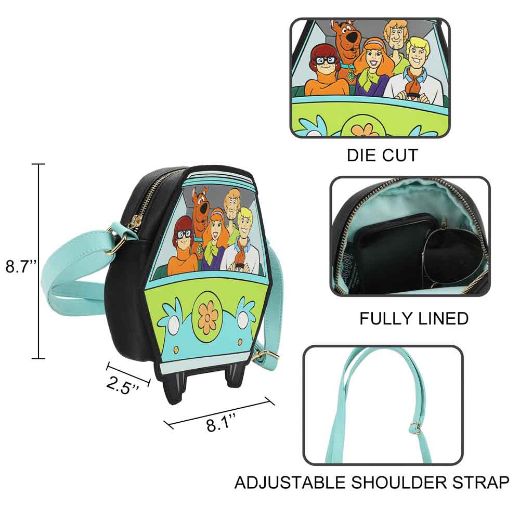 Picture of Scooby Doo Mystery Machine Shaped Crossbody